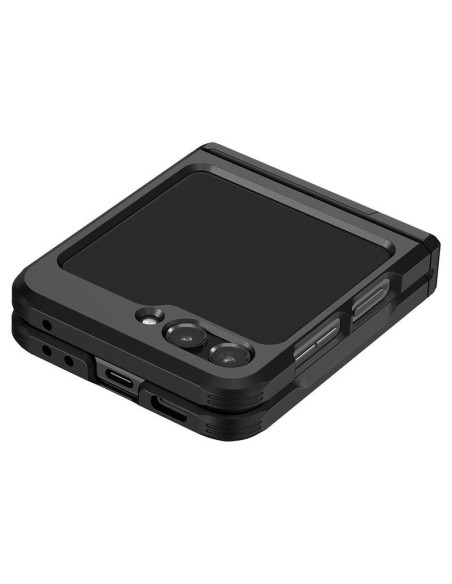 Spigen Tough Armor Pro dėklas, skirtas Samsung Galaxy Z Flip 5 - juodas Spigen Tough Armor Pro dėklas, skirtas Samsung Galaxy Z Flip 5 - juodas