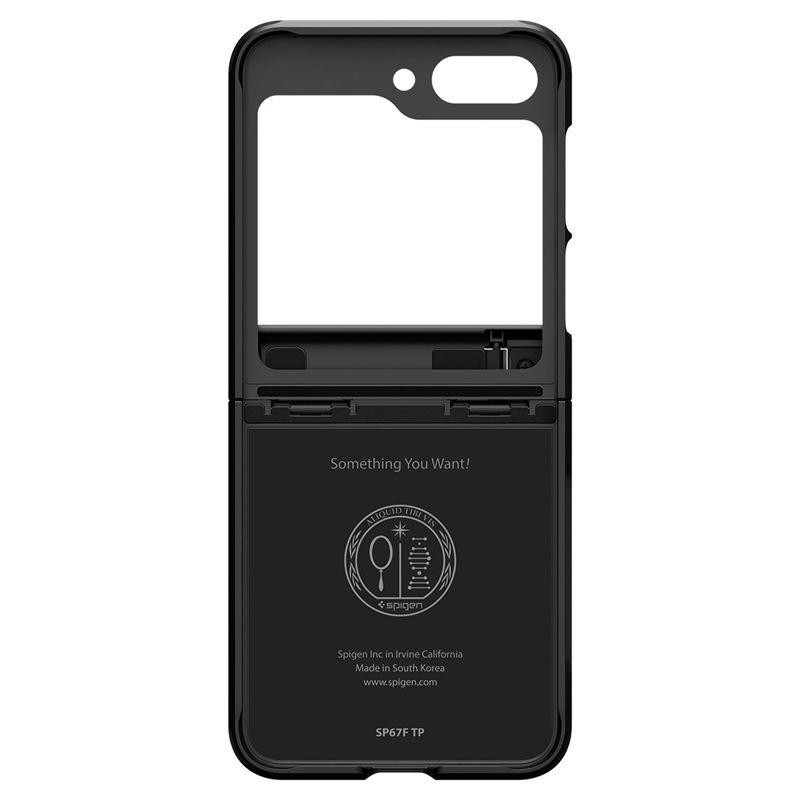 Spigen Tough Armor Pro dėklas, skirtas Samsung Galaxy Z Flip 5 - juodas