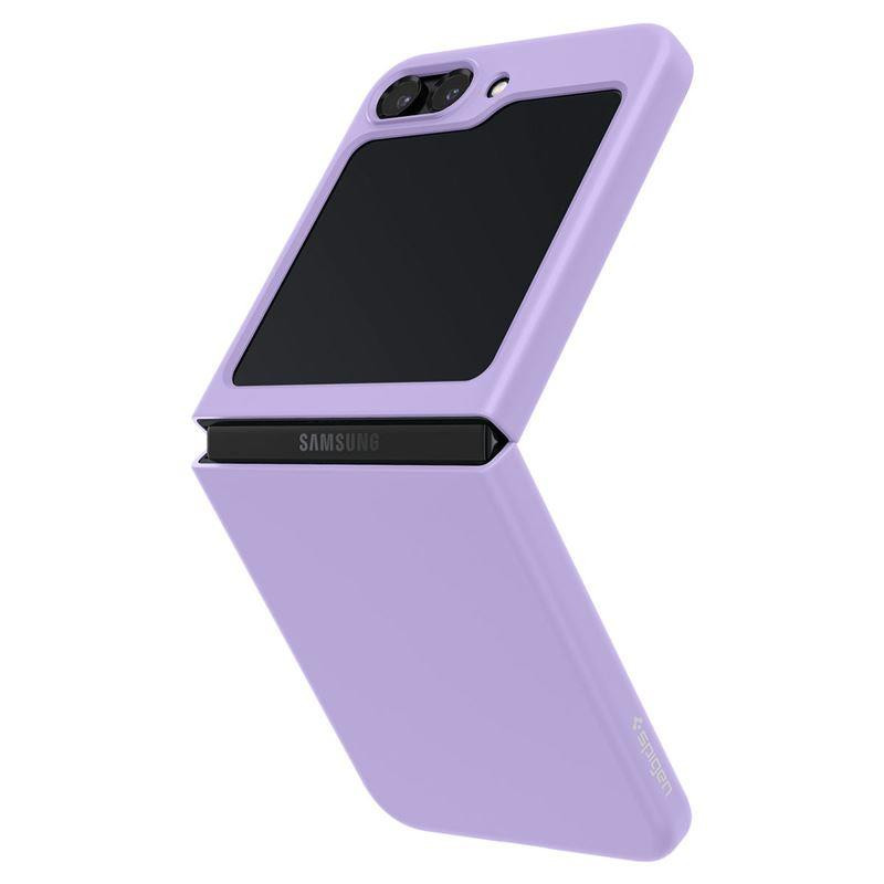 Spigen Airskin dėklas, skirtas Samsung Galaxy Z Flip 5 - violetinė Spigen Airskin dėklas, skirtas Samsung Galaxy Z Flip 5 - violetinė