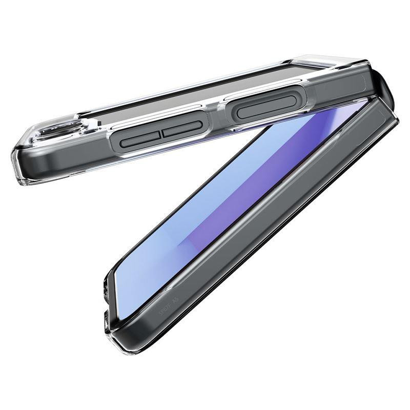 Spigen Airskin dėklas, skirtas Samsung Galaxy Z Flip 5 - skaidrus