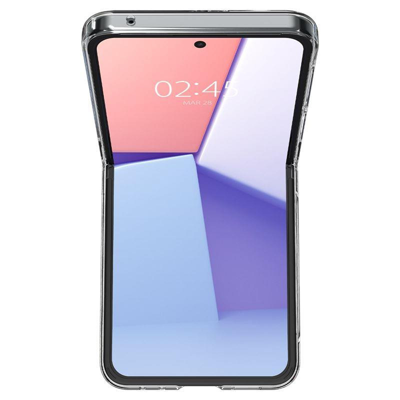 Spigen Airskin dėklas, skirtas Samsung Galaxy Z Flip 5 - skaidrus