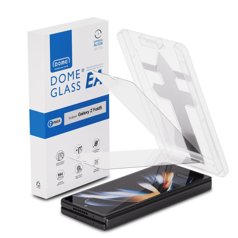 Whitestone EA Glass grūdintas stiklas Samsung Galaxy Z Fold 5 - 2 vnt.