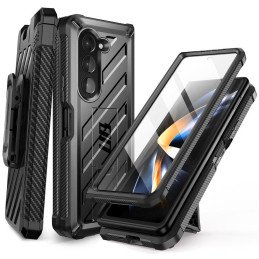 Unicorn Beetle Supcase dėklas, skirtas Samsung Galaxy Z Fold 5 - juodas