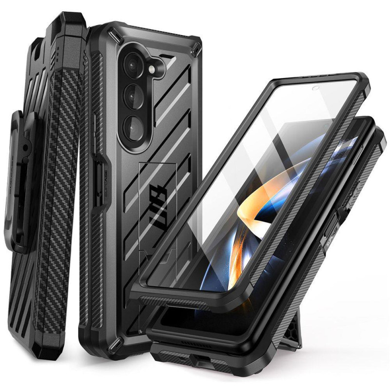 Unicorn Beetle Supcase dėklas, skirtas Samsung Galaxy Z Fold 5 - juodas Unicorn Beetle Supcase dėklas, skirtas Samsung Galaxy Z Fold 5 - juodas