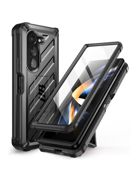 Unicorn Beetle Supcase dėklas, skirtas Samsung Galaxy Z Fold 5 - juodas Unicorn Beetle Supcase dėklas, skirtas Samsung Galaxy Z Fold 5 - juodas