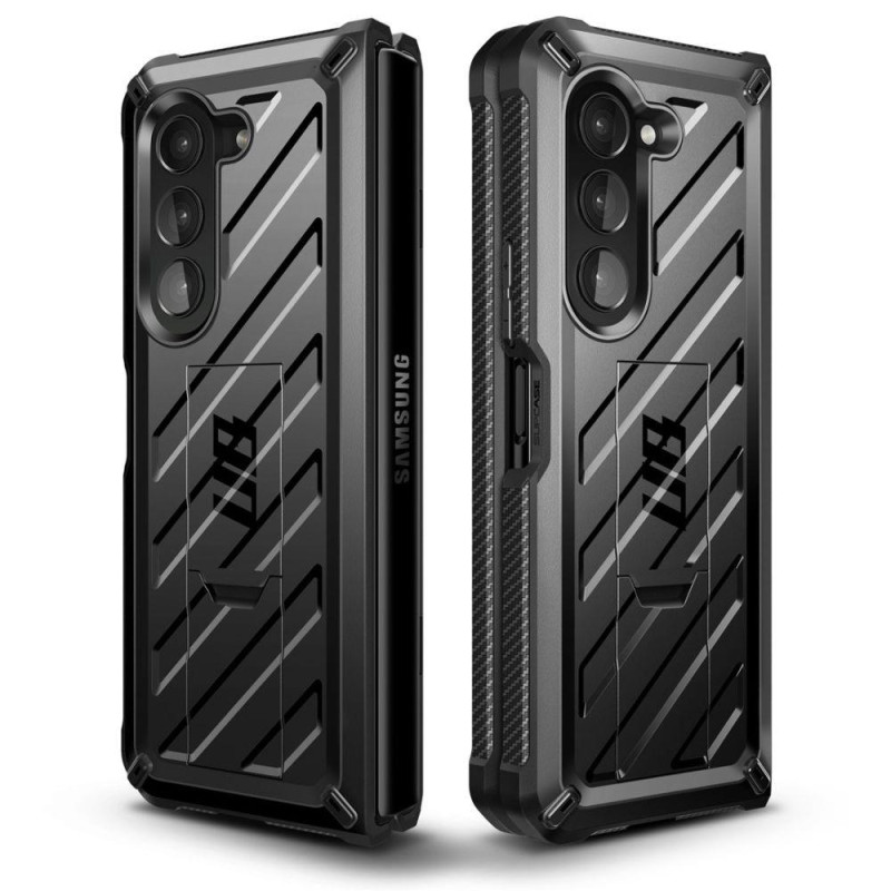 Unicorn Beetle Supcase dėklas, skirtas Samsung Galaxy Z Fold 5 - juodas