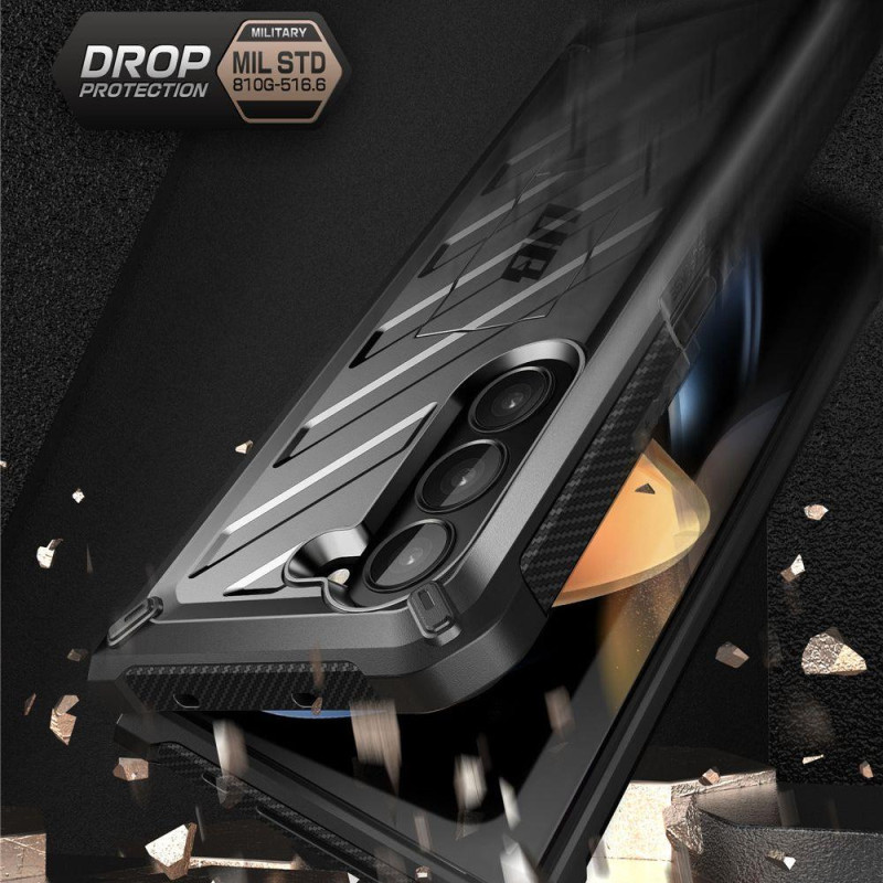 Unicorn Beetle Supcase dėklas, skirtas Samsung Galaxy Z Fold 5 - juodas
