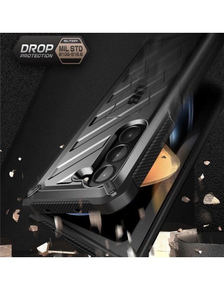 Unicorn Beetle Supcase dėklas, skirtas Samsung Galaxy Z Fold 5 - juodas Unicorn Beetle Supcase dėklas, skirtas Samsung Galaxy Z Fold 5 - juodas