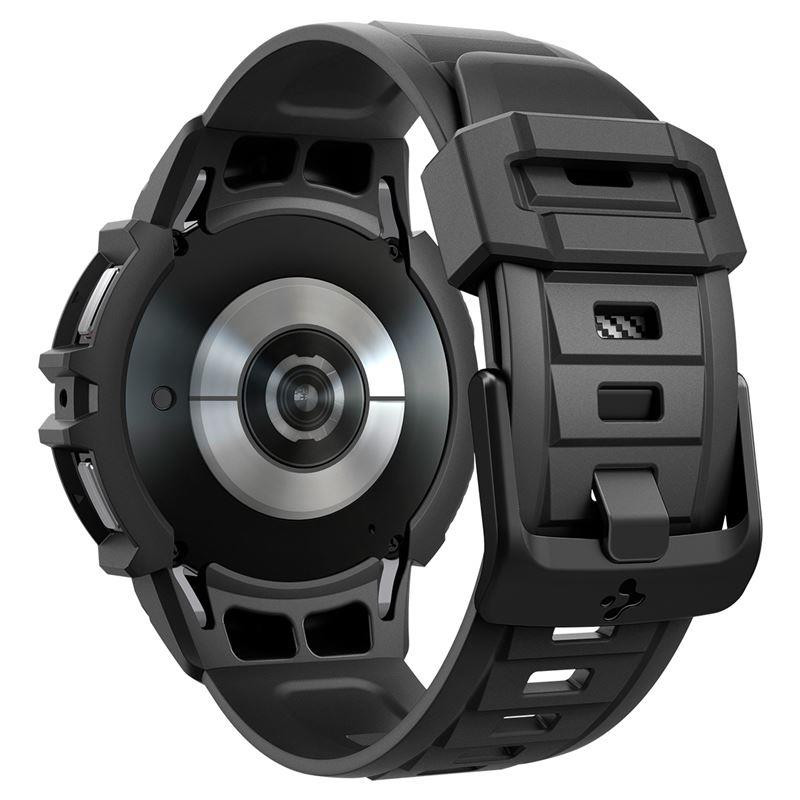 Spigen Rugged Armor Pro dėklas su dirželiu, skirtas Samsung Galaxy Watch 6 (40 mm) - juodas Spigen Rugged Armor Pro dėklas su dirželiu, skirtas Samsung Galaxy Watch 6 (40 mm) - juodas