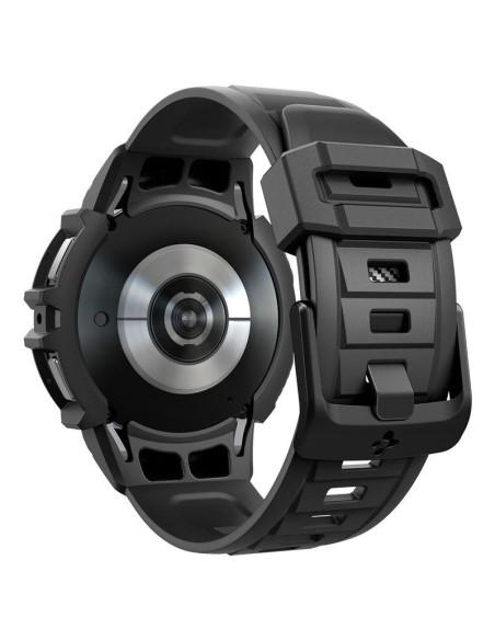 Spigen Rugged Armor Pro dėklas su dirželiu, skirtas Samsung Galaxy Watch 6 (40 mm) - juodas Spigen Rugged Armor Pro dėklas su dirželiu, skirtas Samsung Galaxy Watch 6 (40 mm) - juodas