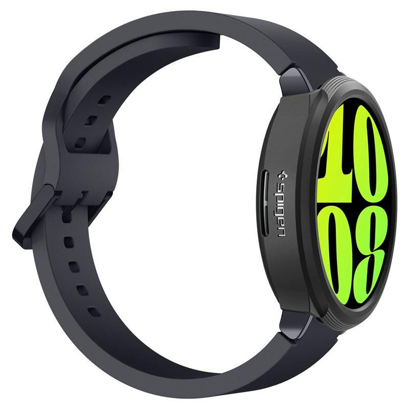 Spigen Liquid Air dėklas, skirtas Samsung Galaxy Watch 6 (44 mm) - matinė juoda