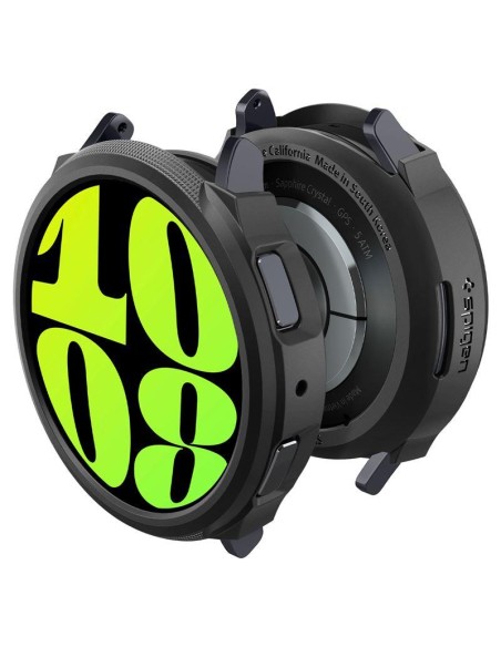 Spigen Liquid Air dėklas, skirtas Samsung Galaxy Watch 6 (44 mm) - matinė juoda