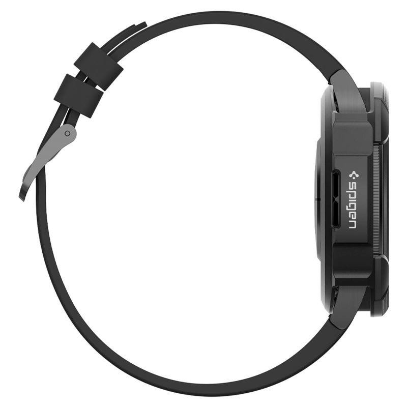 Spigen Liquid Air dėklas, skirtas Samsung Galaxy Watch 6 Classic (43 mm) - matinė juoda