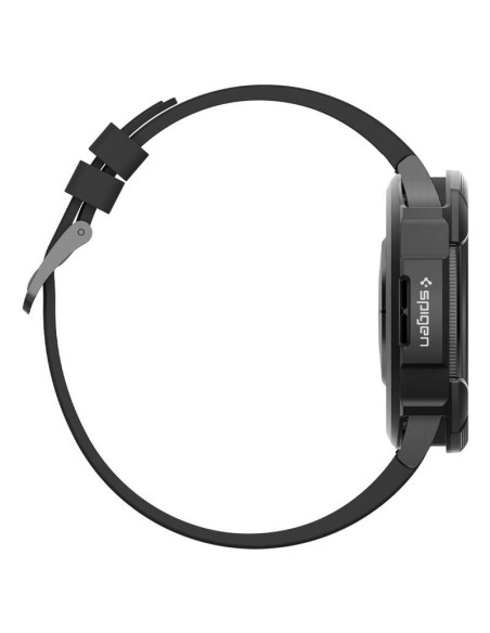 Spigen Liquid Air dėklas, skirtas Samsung Galaxy Watch 6 Classic (43 mm) - matinė juoda