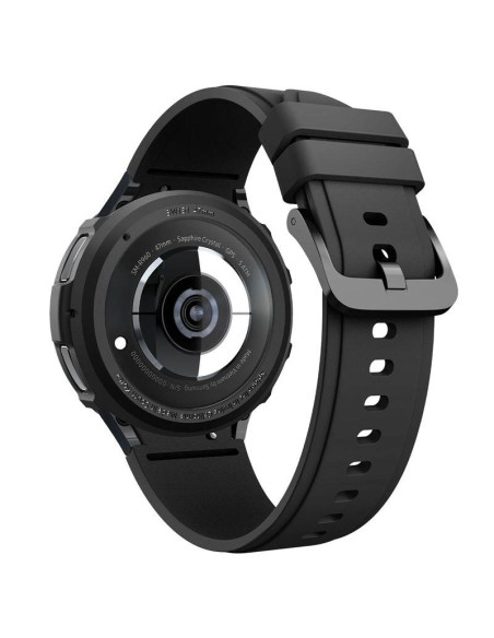 Spigen Liquid Air dėklas, skirtas Samsung Galaxy Watch 6 Classic (47 mm) - matinė juoda Spigen Liquid Air dėklas, skirtas Samsung Galaxy Watch 6 Classic (47 mm) - matinė juoda