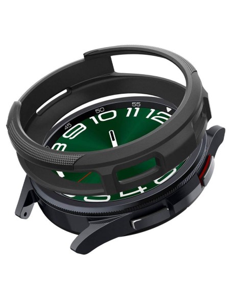 Spigen Liquid Air dėklas, skirtas Samsung Galaxy Watch 6 Classic (47 mm) - matinė juoda Spigen Liquid Air dėklas, skirtas Samsung Galaxy Watch 6 Classic (47 mm) - matinė juoda