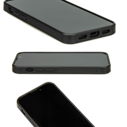 Medinis ir dervos dėklas, skirtas iPhone 13 Mini Bewood Unique Vegas - rožinė ir mėlyna