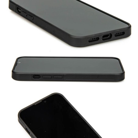 Medinis ir dervos dėklas iPhone 13 Bewood Unique Turquoise - turkis ir juodas Medinis ir dervos dėklas iPhone 13 Bewood Unique Turquoise - turkis ir juodas