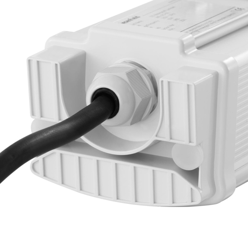 Lempos šviestuvas LED vandeniui atsparus hermetiškas dirbtuvių sandėliui IP65 6600 lm 150 cm 60 W