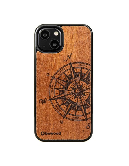 Bewood Traveller Merbau medinis dėklas skirtas iPhone 13 Bewood Traveller Merbau medinis dėklas skirtas iPhone 13