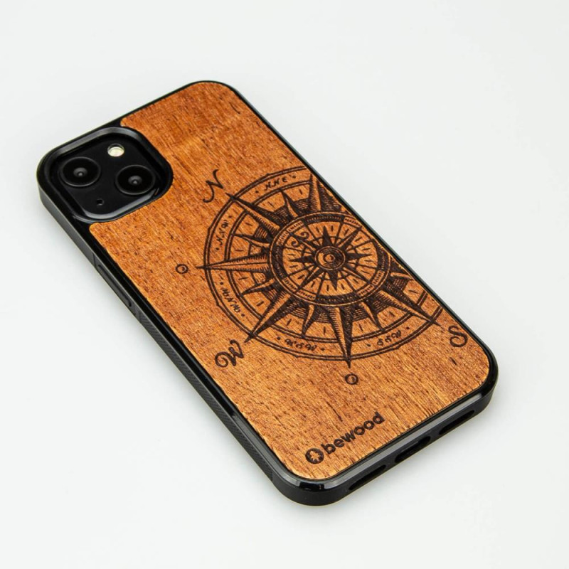 Bewood Traveller Merbau medinis dėklas skirtas iPhone 13