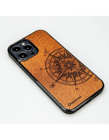 Bewood Traveller Merbau medinis dėklas skirtas iPhone 13 Pro Max Bewood Traveller Merbau medinis dėklas skirtas iPhone 13 Pro Max