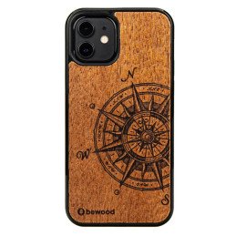 Medinis dėklas iPhone 12/ 12 Pro Bewood Traveller Merbau