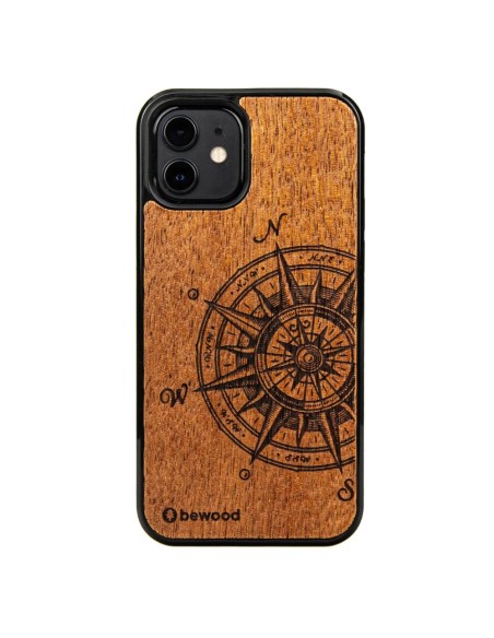 Medinis dėklas iPhone 12/ 12 Pro Bewood Traveller Merbau Medinis dėklas iPhone 12/ 12 Pro Bewood Traveller Merbau