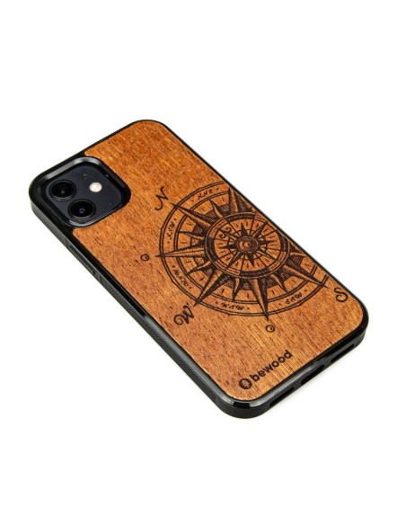 Medinis dėklas iPhone 12/ 12 Pro Bewood Traveller Merbau Medinis dėklas iPhone 12/ 12 Pro Bewood Traveller Merbau