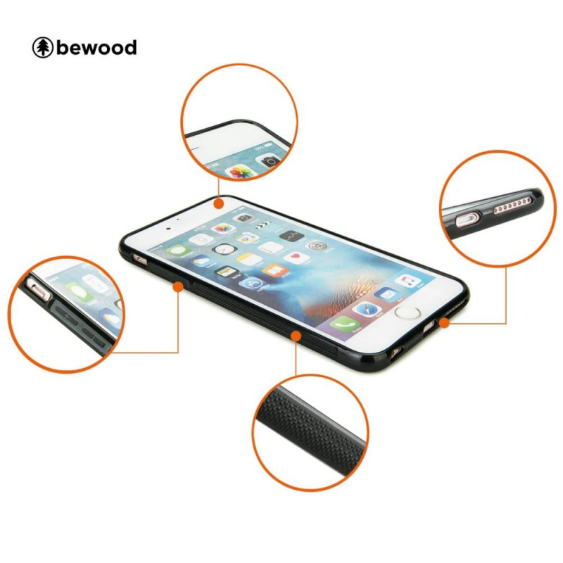 Medinis dėklas iPhone 12/ 12 Pro Bewood Traveller Merbau