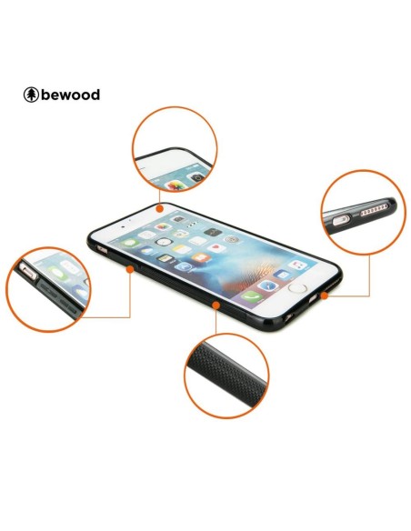 Medinis dėklas iPhone 12/ 12 Pro Bewood Traveller Merbau Medinis dėklas iPhone 12/ 12 Pro Bewood Traveller Merbau