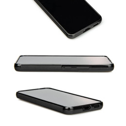 Medinis ir dervos dėklas Samsung Galaxy S22 Bewood Unique Turquoise - turkis ir juodas