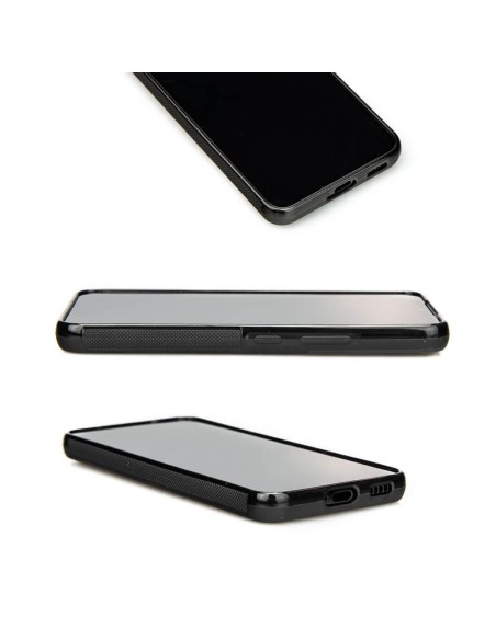 Medinis ir dervos dėklas Samsung Galaxy S22 Bewood Unique Turquoise - turkis ir juodas