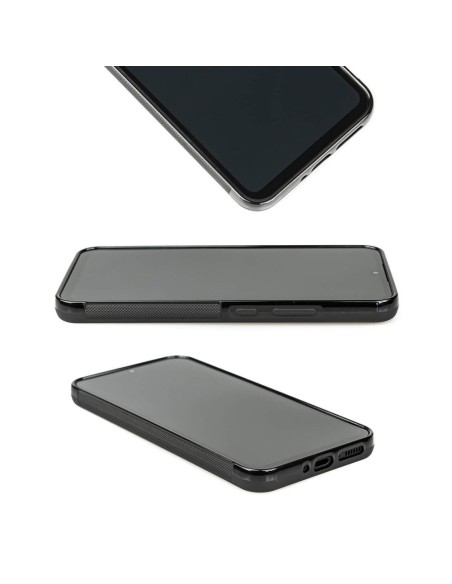 Medinis ir dervos dėklas, skirtas Samsung Galaxy A54 5G Bewood Unique Turquoise - turkis ir juodas