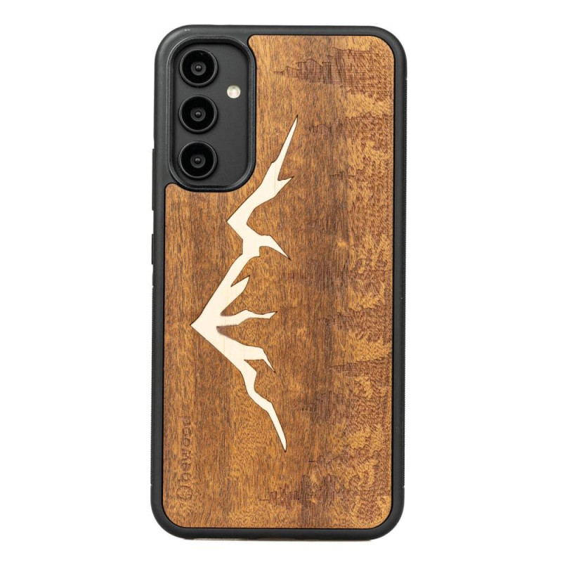 Medinis Samsung Galaxy A54 5G Bewood Mount Imbuia dėklas