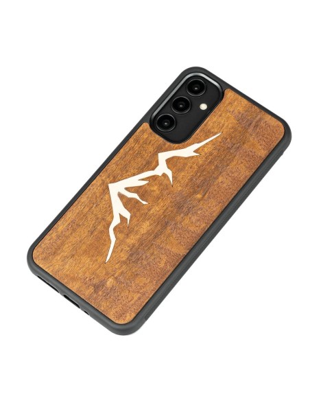 Medinis Samsung Galaxy A54 5G Bewood Mount Imbuia dėklas