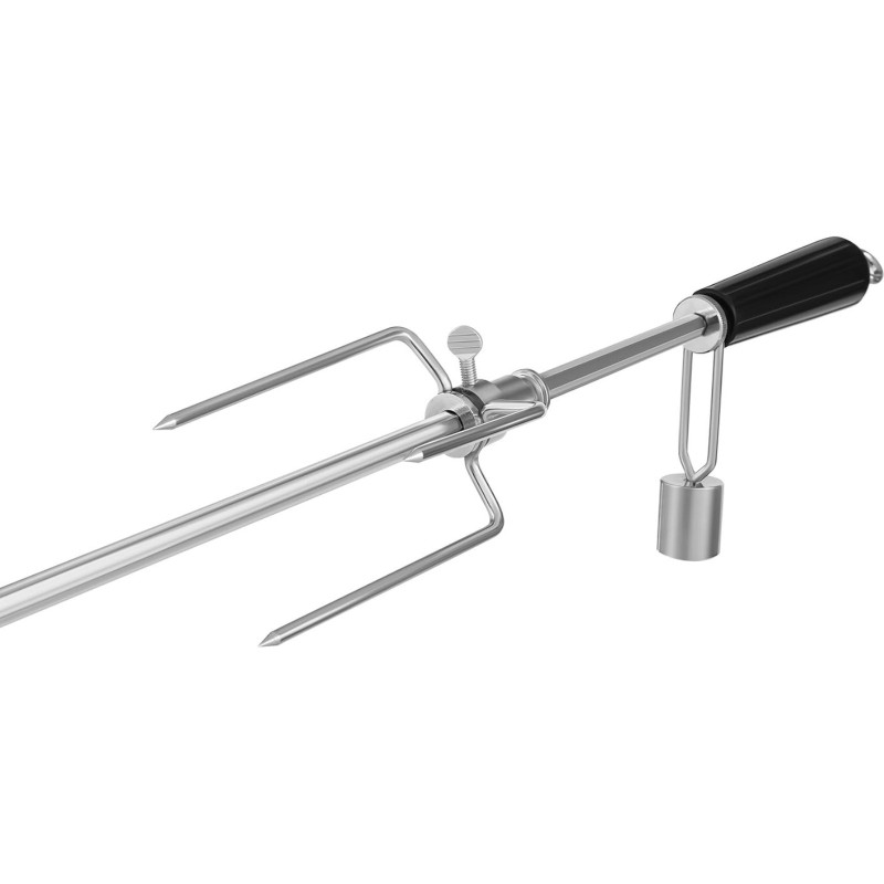 Elektrinė nerūdijančio plieno kepsninė 130 cm 2 aps./min