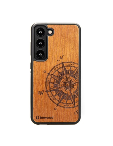Medinis Samsung Galaxy S23 Bewood Traveller Merbau dėklas Medinis Samsung Galaxy S23 Bewood Traveller Merbau dėklas