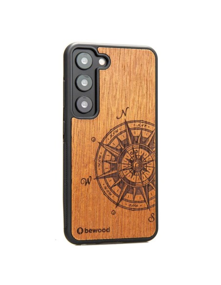 Medinis Samsung Galaxy S23 Bewood Traveller Merbau dėklas Medinis Samsung Galaxy S23 Bewood Traveller Merbau dėklas