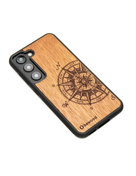Medinis Samsung Galaxy S23 Bewood Traveller Merbau dėklas Medinis Samsung Galaxy S23 Bewood Traveller Merbau dėklas