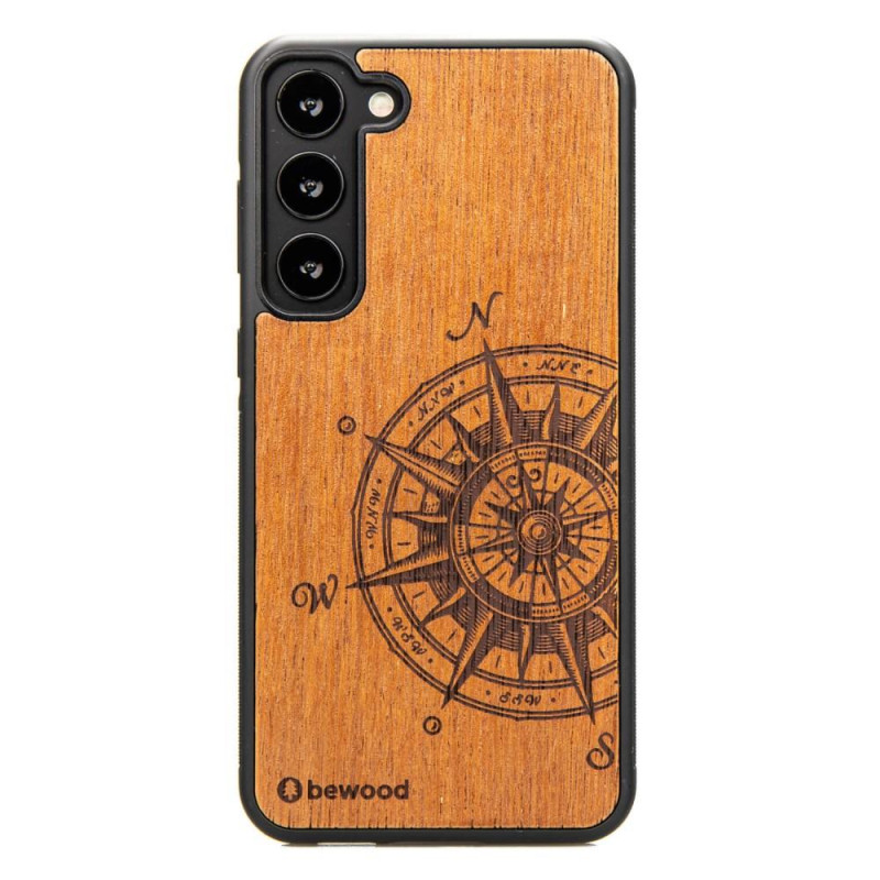 Medinis Samsung Galaxy S23 Plus Bewood Traveler Merbau dėklas