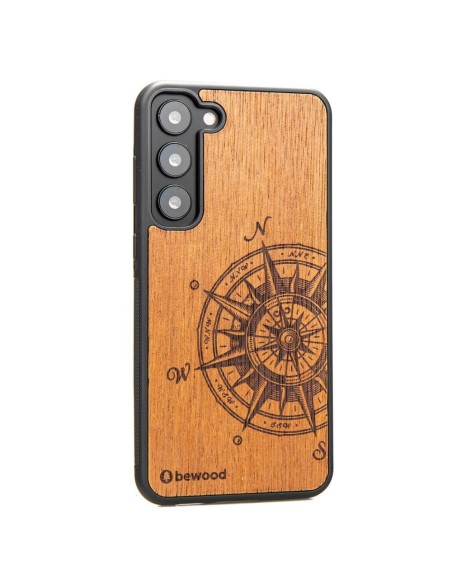 Medinis Samsung Galaxy S23 Plus Bewood Traveler Merbau dėklas Medinis Samsung Galaxy S23 Plus Bewood Traveler Merbau dėklas