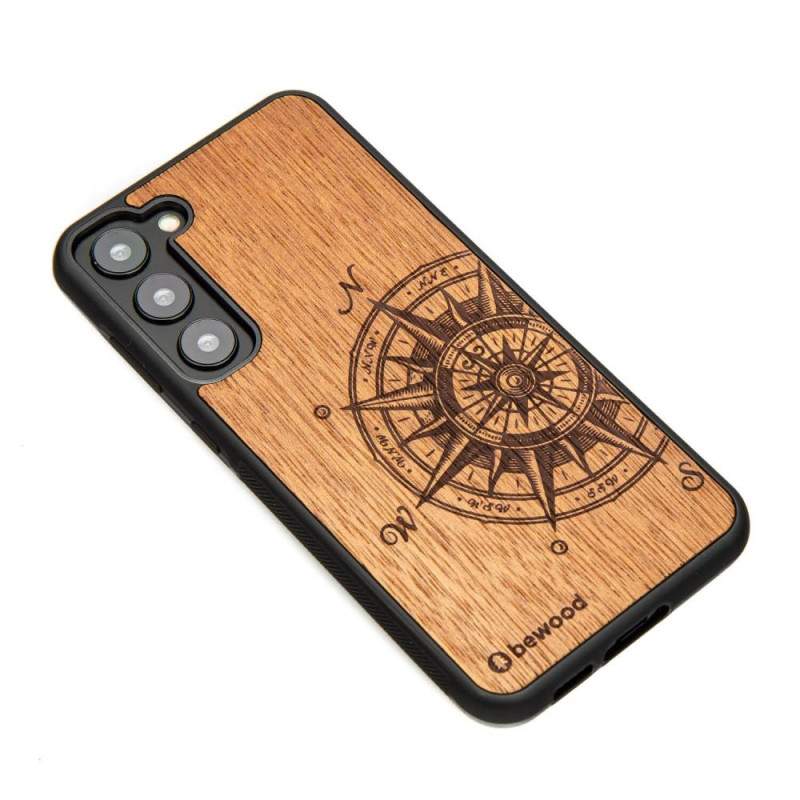 Medinis Samsung Galaxy S23 Plus Bewood Traveler Merbau dėklas