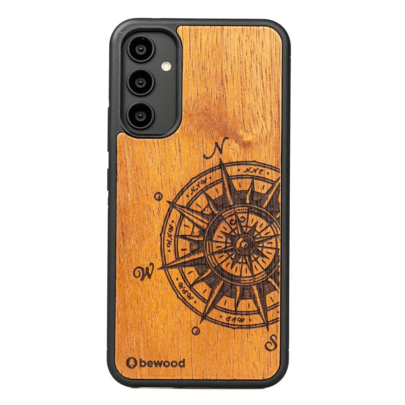 Medinis dėklas, skirtas Samsung Galaxy A54 5G Bewood Traveler Merbau