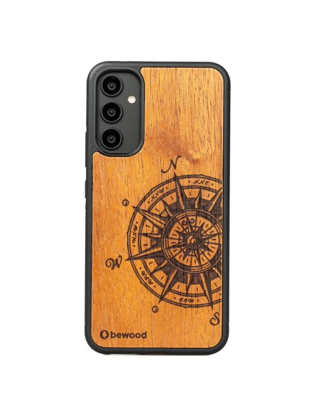 Medinis dėklas, skirtas Samsung Galaxy A54 5G Bewood Traveler Merbau Medinis dėklas, skirtas Samsung Galaxy A54 5G Bewood Traveler Merbau
