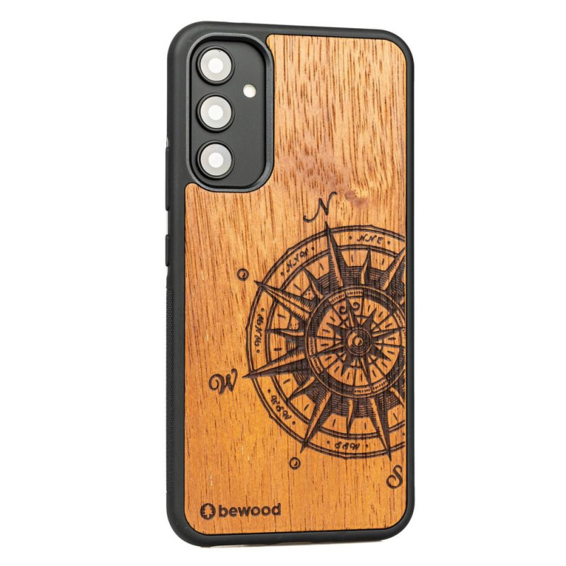 Medinis dėklas, skirtas Samsung Galaxy A54 5G Bewood Traveler Merbau