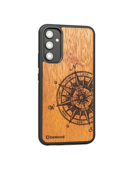 Medinis dėklas, skirtas Samsung Galaxy A54 5G Bewood Traveler Merbau Medinis dėklas, skirtas Samsung Galaxy A54 5G Bewood Traveler Merbau