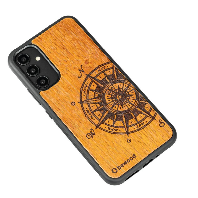 Medinis dėklas, skirtas Samsung Galaxy A54 5G Bewood Traveler Merbau