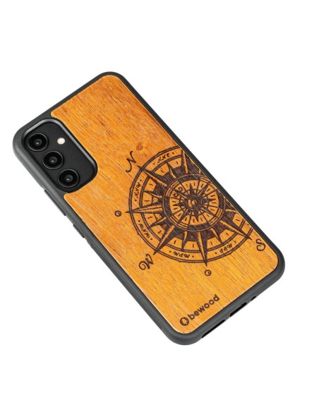 Medinis dėklas, skirtas Samsung Galaxy A54 5G Bewood Traveler Merbau Medinis dėklas, skirtas Samsung Galaxy A54 5G Bewood Traveler Merbau