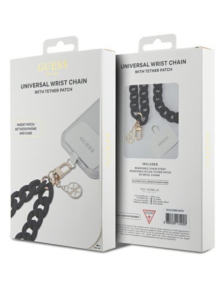 Guess Acrylic 4G Charm - juoda Guess Acrylic 4G Charm - juoda